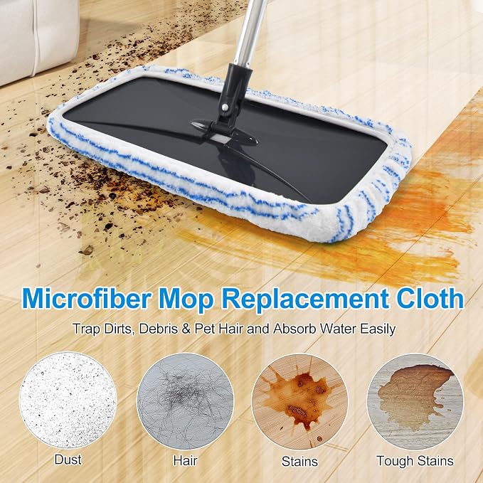 Blue & White Mop Pad