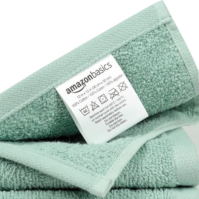Seafoam Green, Ice Blue, White