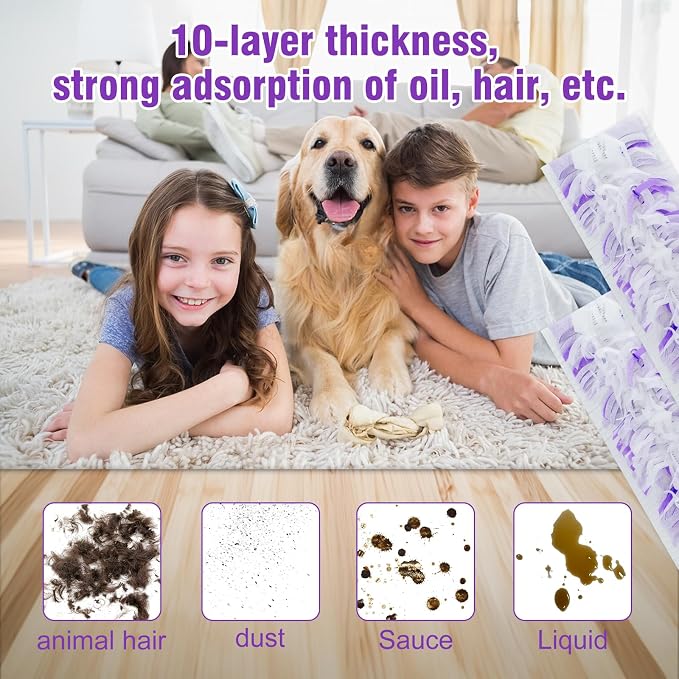 25 Pieces Purple