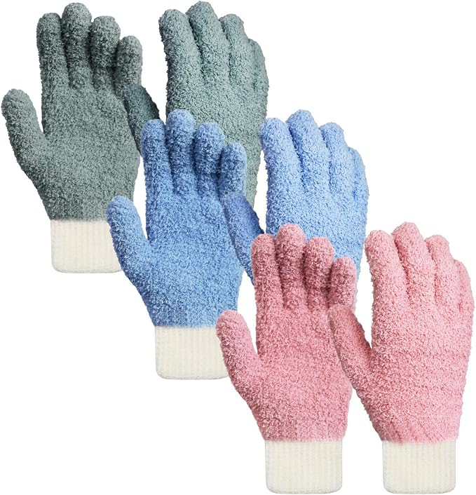 Blue/Gray/Pink 3 Pairs