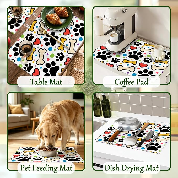 Cute Dog Paw Bones
