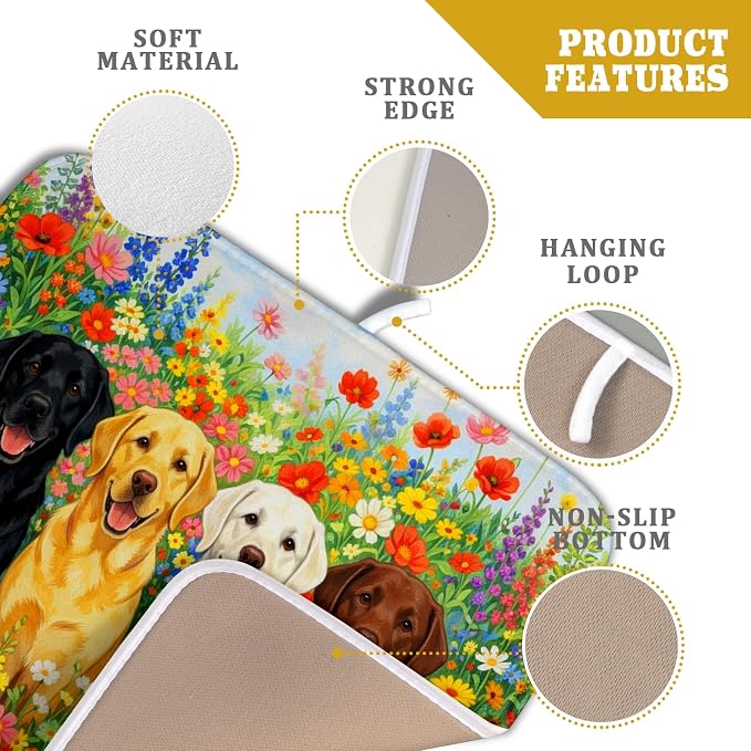 Flower Dog Colorful