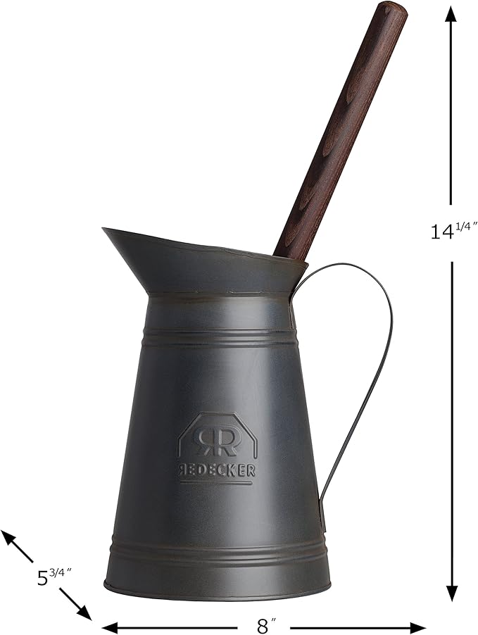 Nylon Brush With Dark Coated Metal Holder