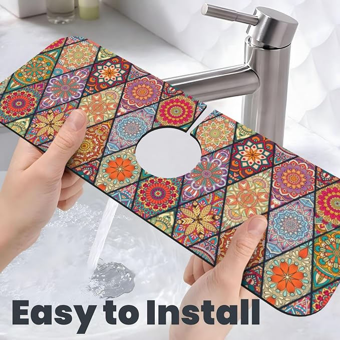 Vintage Hippie Bohemian Mandala