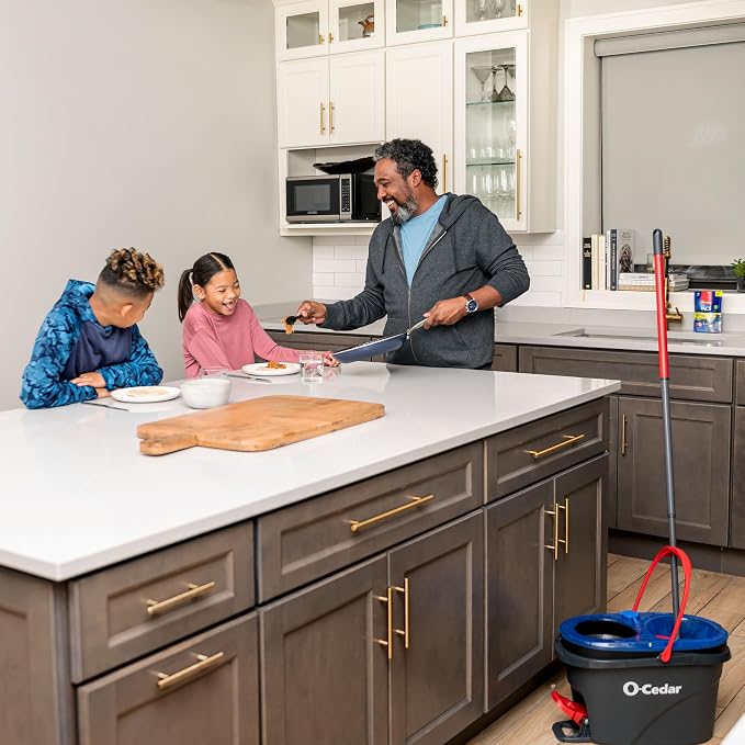 Rinseclean Spin Mop & Bucket + 2 Extra Refills