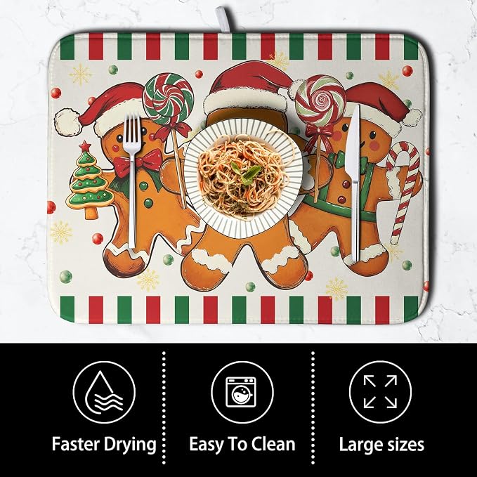 Christmas Gingerbread Man-b
