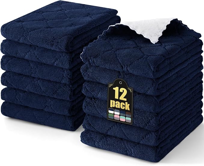 Navy Blue & White
