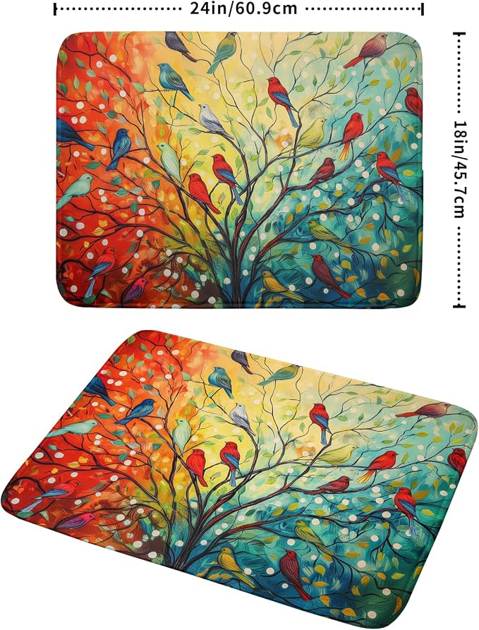 Colorful Spring Tree Bird