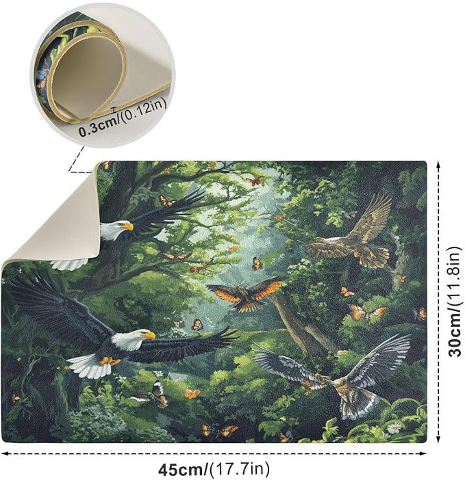 Bald Eagles and Forest Butterflies Bees