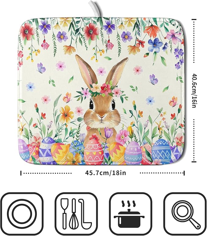 Easter Rabbit Floral