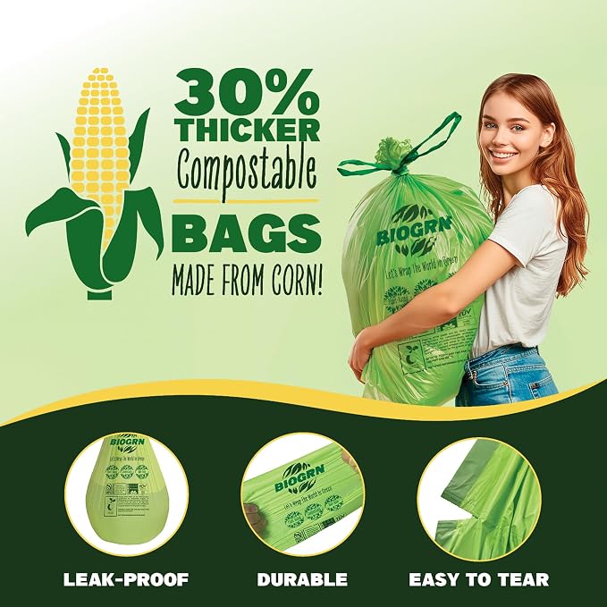 13 Gal, Drawstring Bags, 30 Count