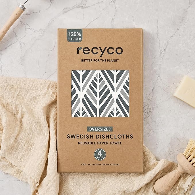 Beige & Gray - XL 4 Pack