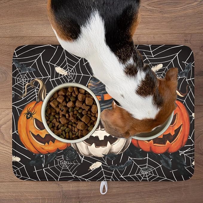 Halloween-pumpkin spiderweb