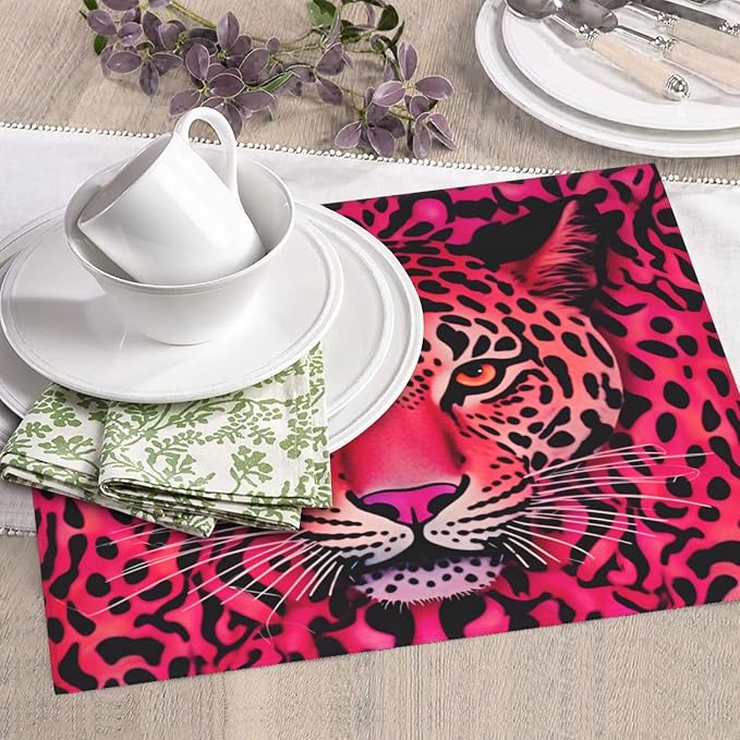 Pink Tiger Leopard Print
