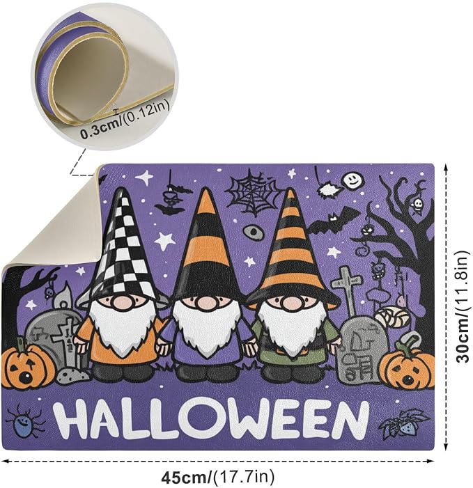 Puprle Gnome Halloween Web