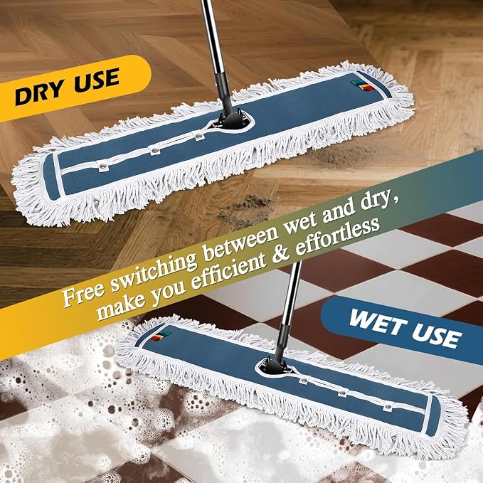 Blue(microfiber Mop Pads）
