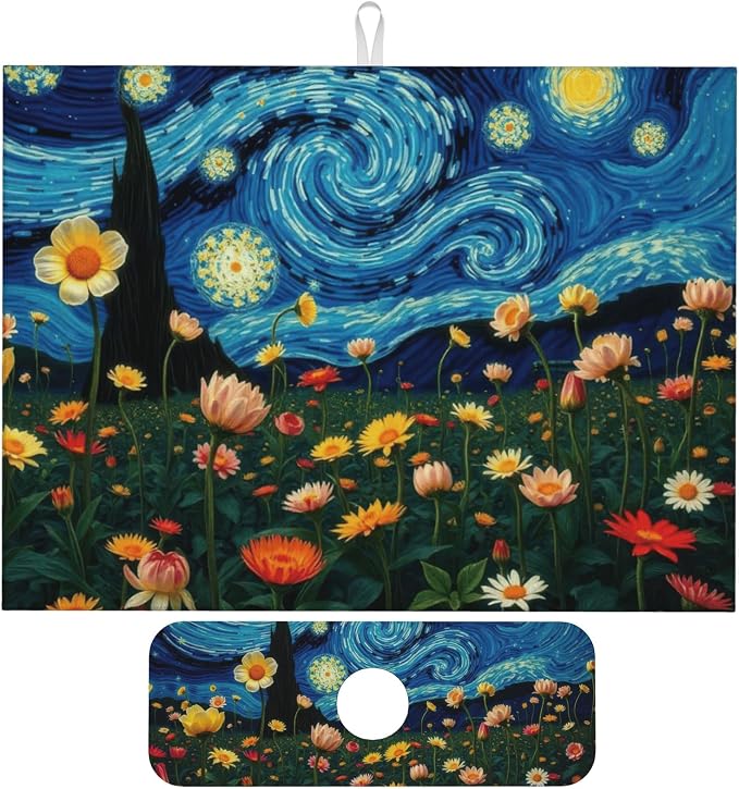 Starry Night Flowers