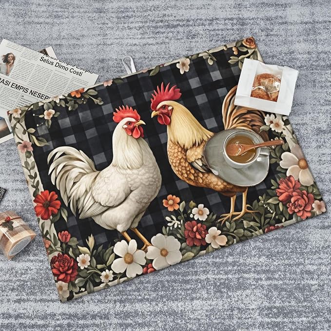 Chicken And Floral