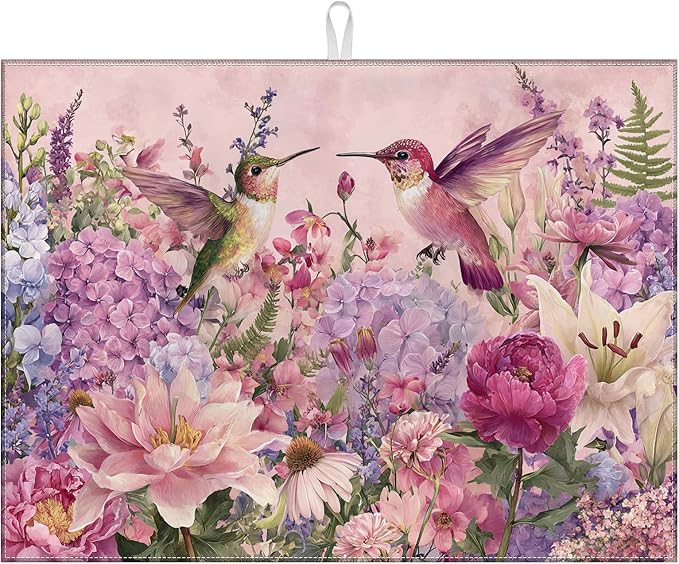 Hummingbirds Floral