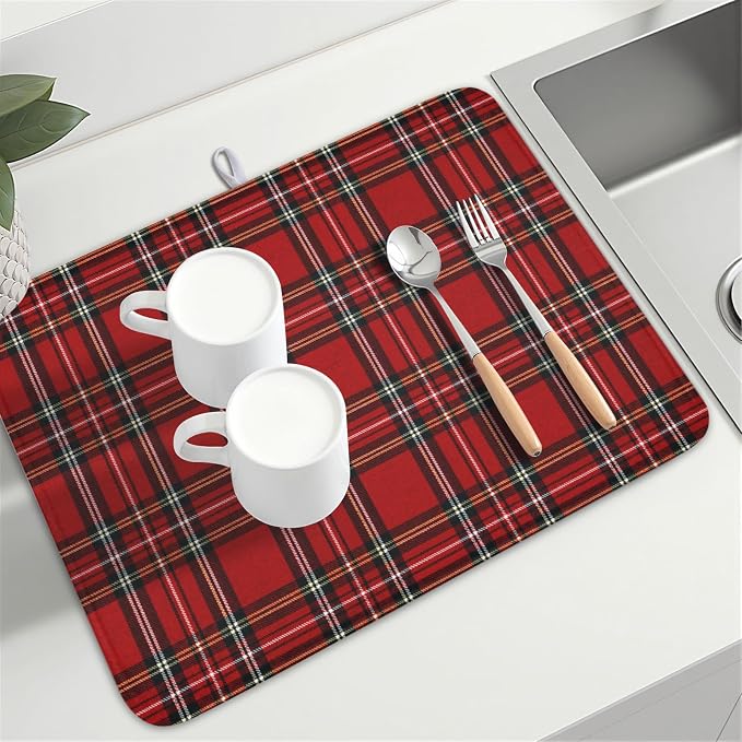 Christmas-red plaid