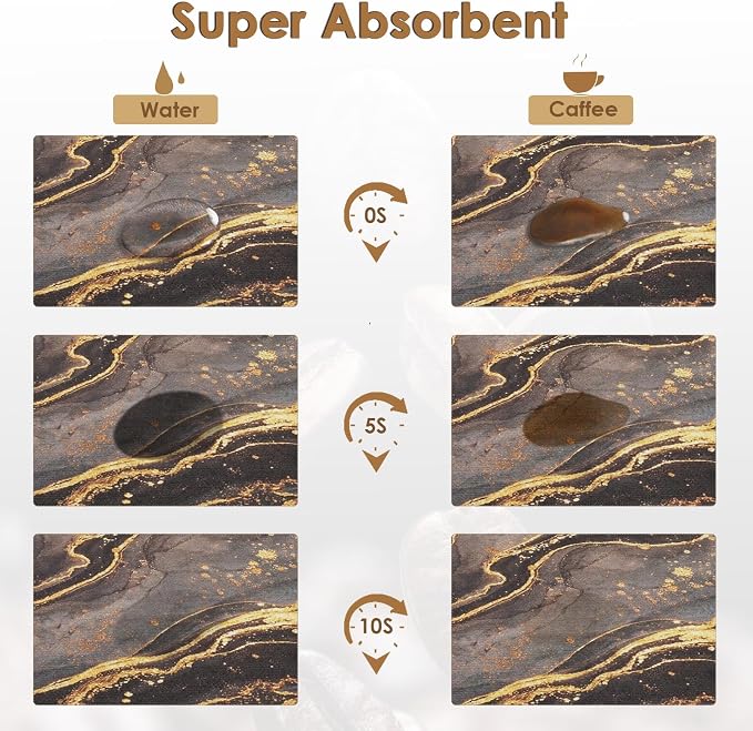 Marble Black Gold Abstract