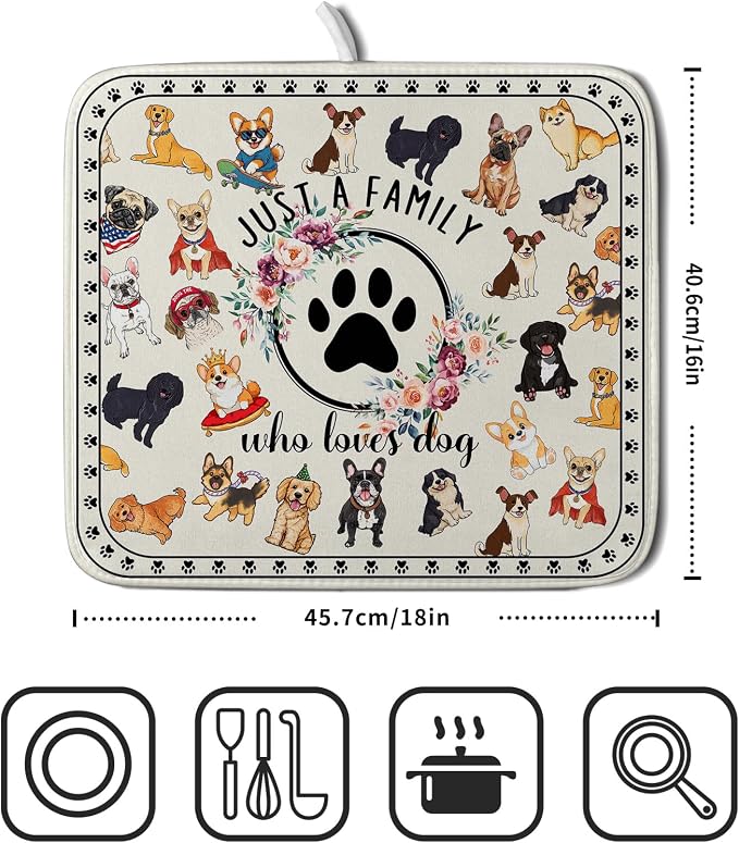 Dog Family White