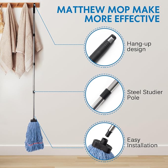 Medium Mop Stick(screw-on)