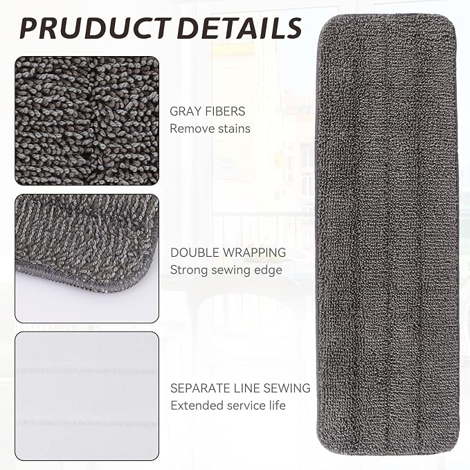 18 Inch-10pack-gray