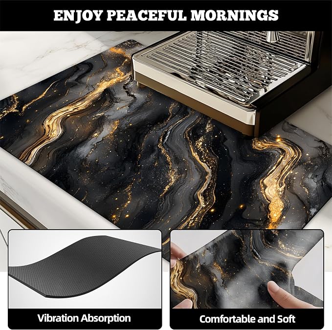 Black Gold Marble
