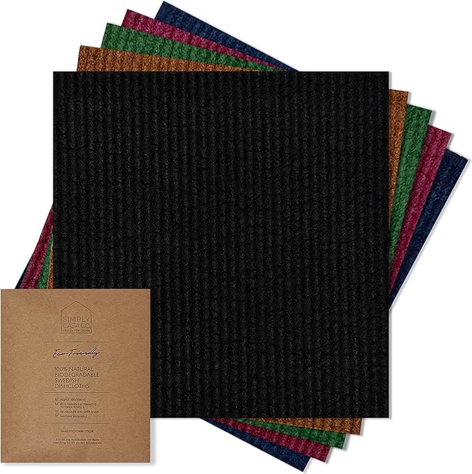 5 Pack - Hand Dyed Dark Color