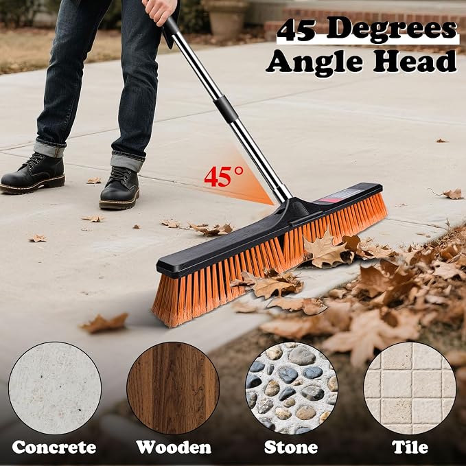 Push Broom Orange