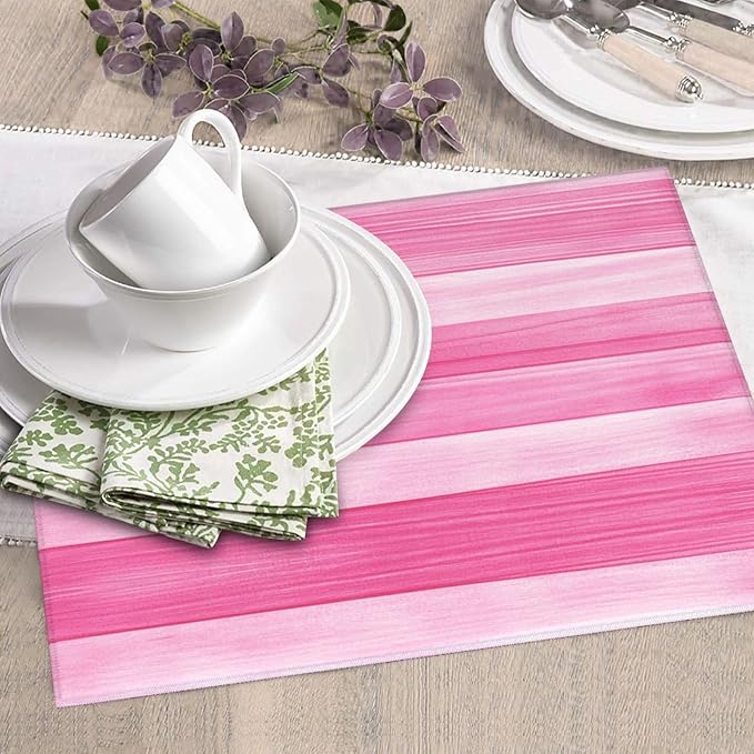 Ombre Pink Wood Grain