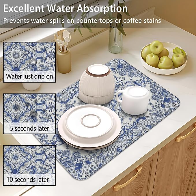 Blue and White Pattern