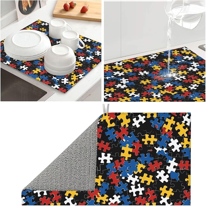 Cartoon Puzzle Pieces