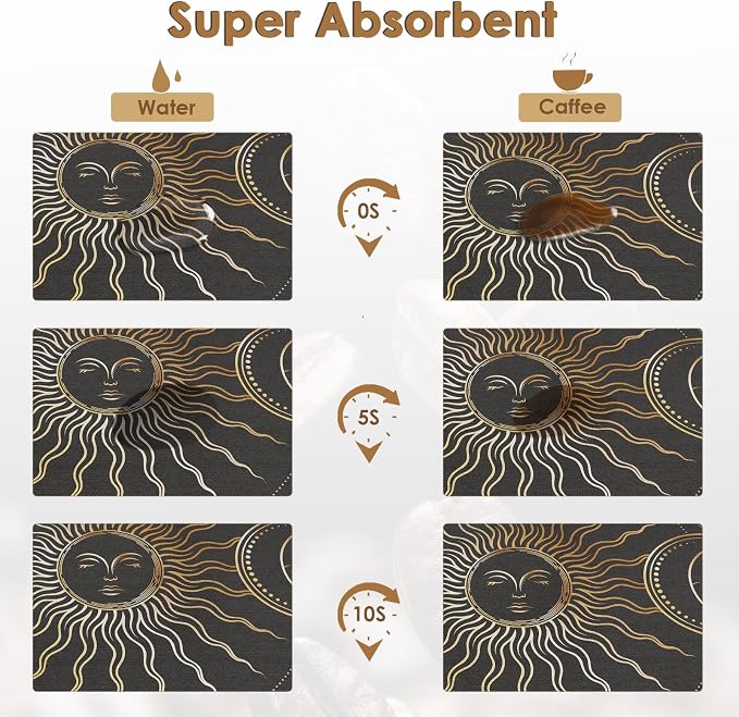 Mystic Boho Golden Geometric