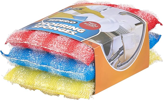 Yellow-blue-red/Pink (18 Pack)
