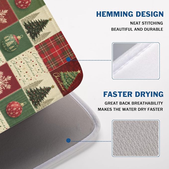 Christmas-checkered