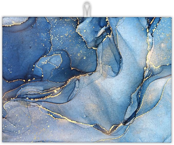 Blue Gold Marble