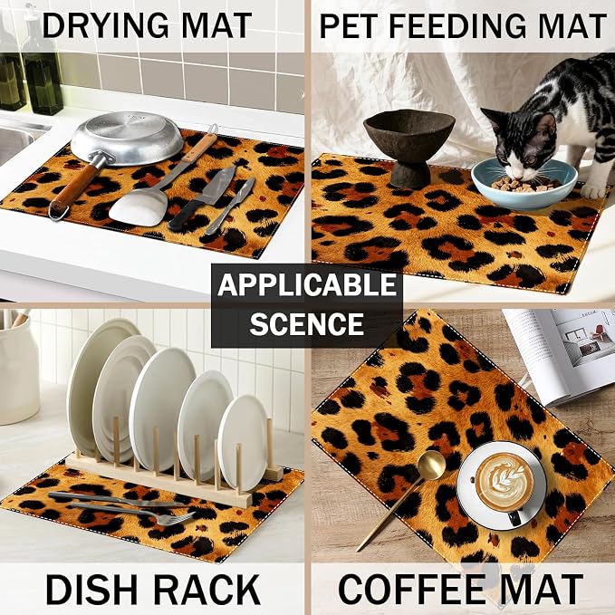 Brown Leopard Print