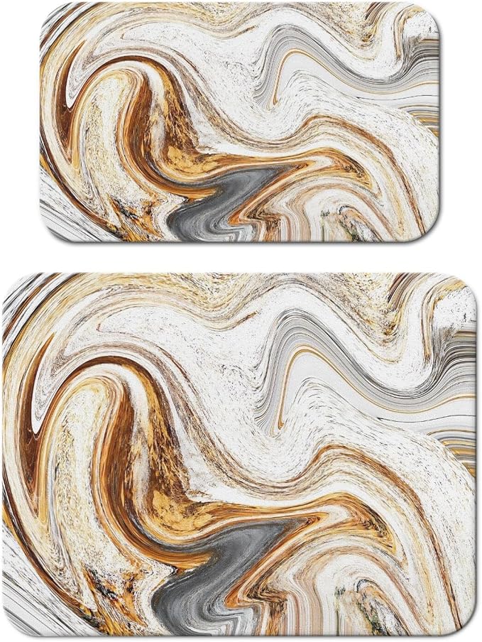 Brown & Gold Marble