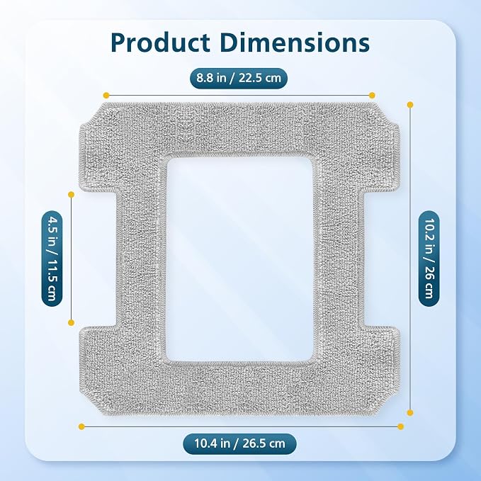 W2 Omni/W1 Pro-16pcs Mop Pads