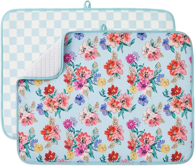 Checkerboard Florals