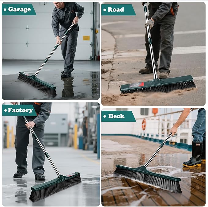 Push Broom Green