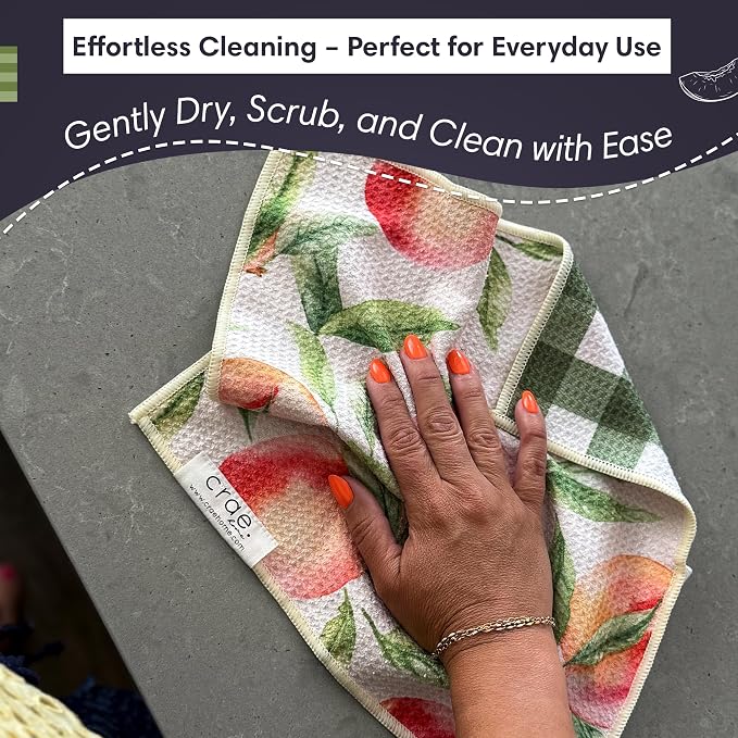 Peaches & Cream- Green/ Multi