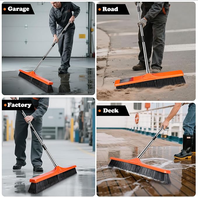 Push Broom Tangerine