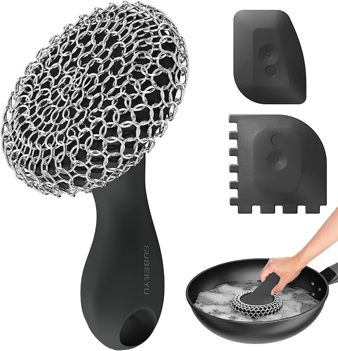 Black Scrubber + Scraper