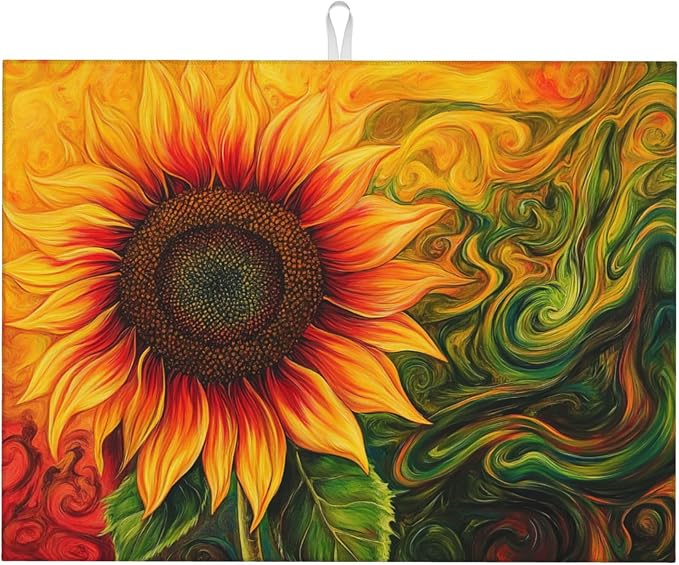 Watercolor Sunflower