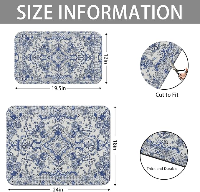 Blue and White Pattern
