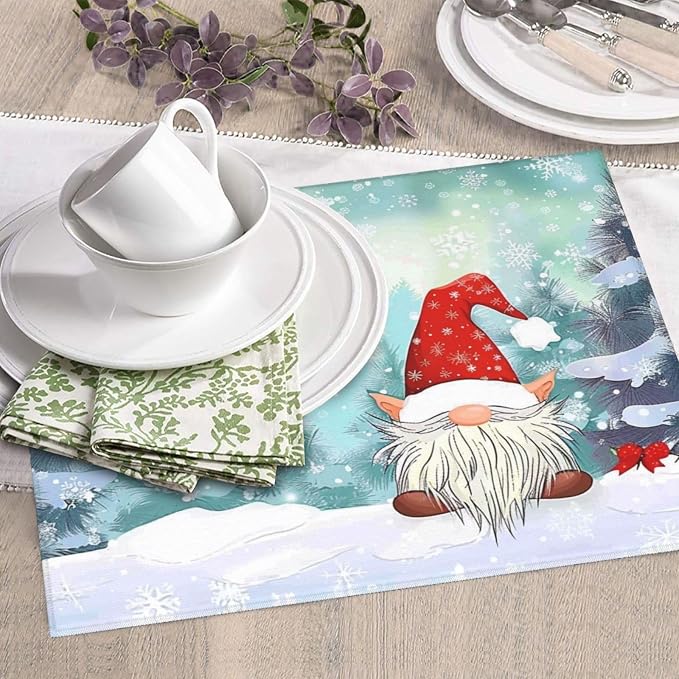Christmas Gnome Winter Snowman