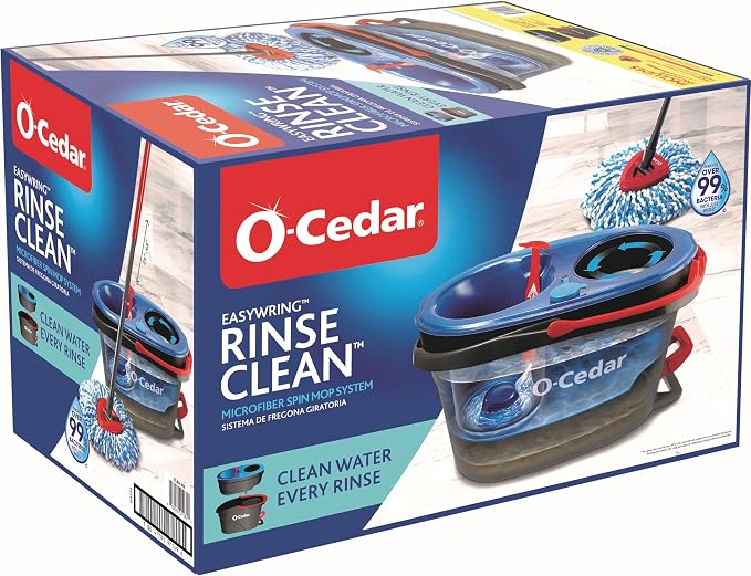 Rinseclean Spin Mop & Bucket